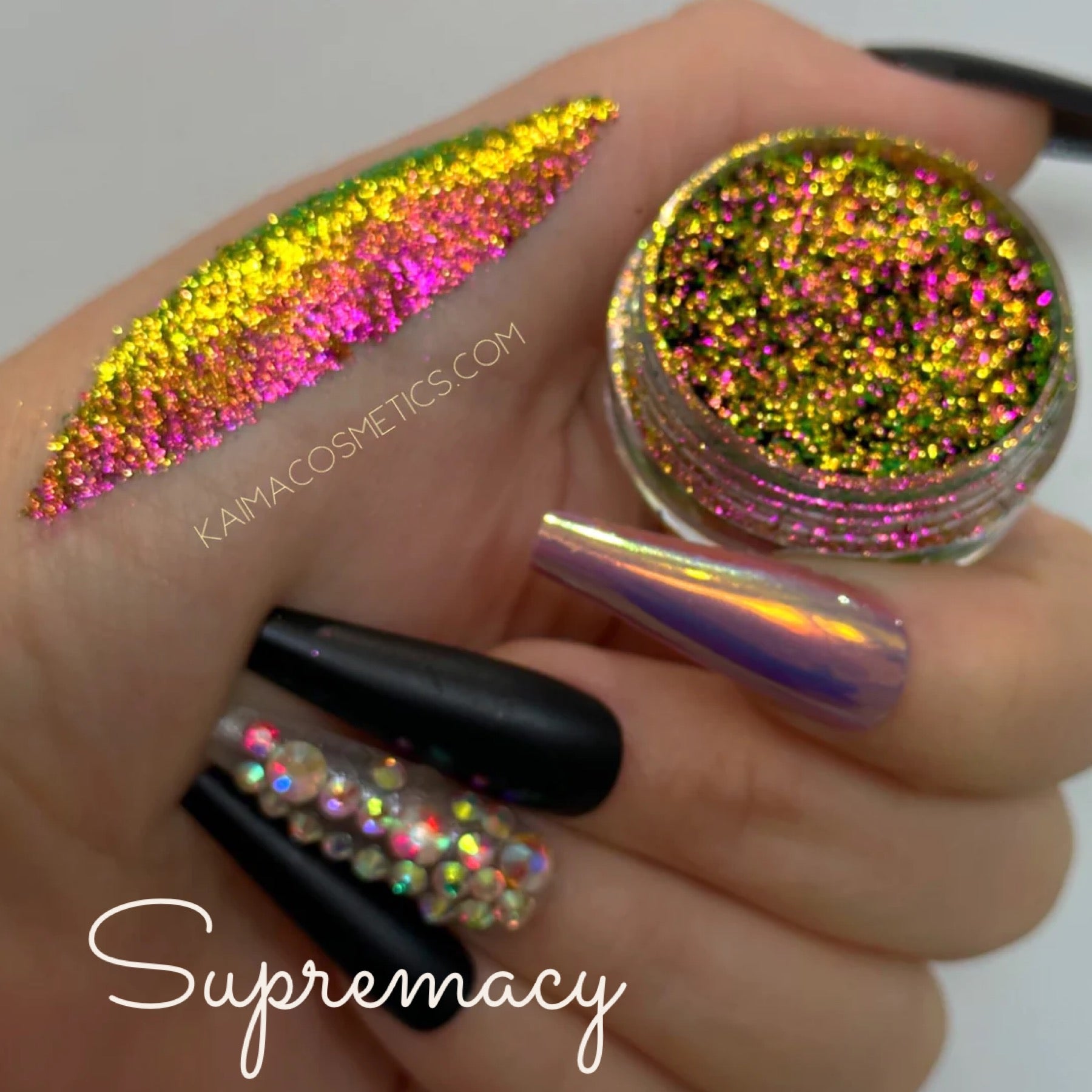 Choose any 8 chameleon flakes ( Adhesive included ) PRE ORDER