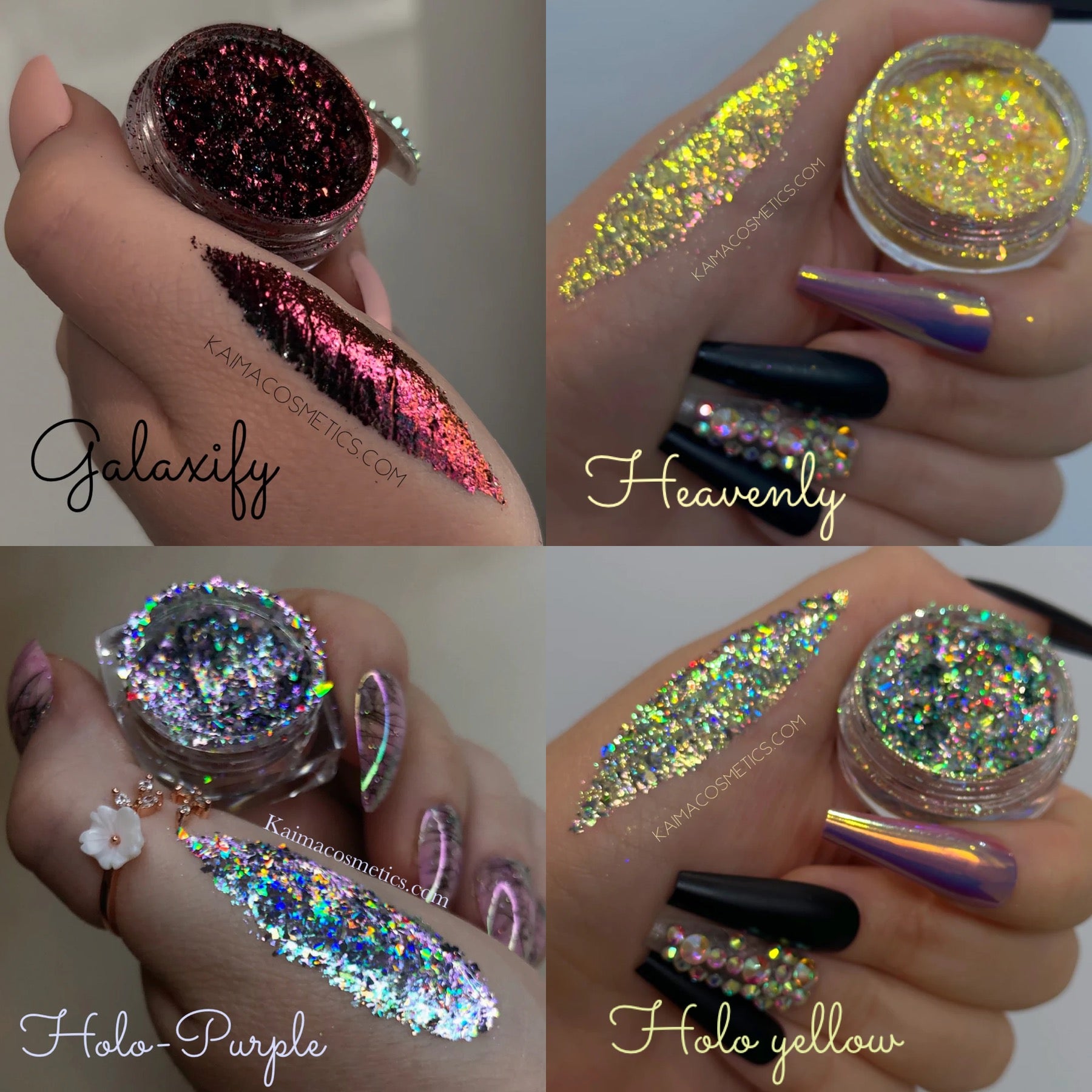 Choose any 8 chameleon flakes ( Adhesive included ) PRE ORDER
