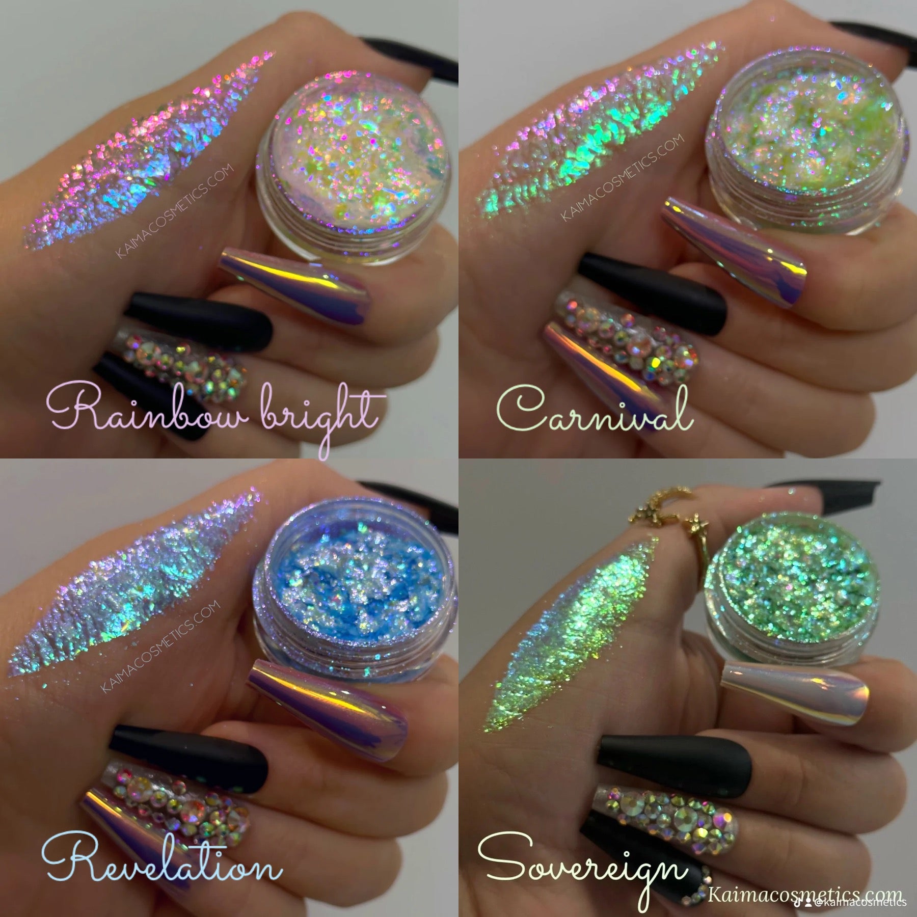 Choose any 8 chameleon flakes ( Adhesive included ) PRE ORDER