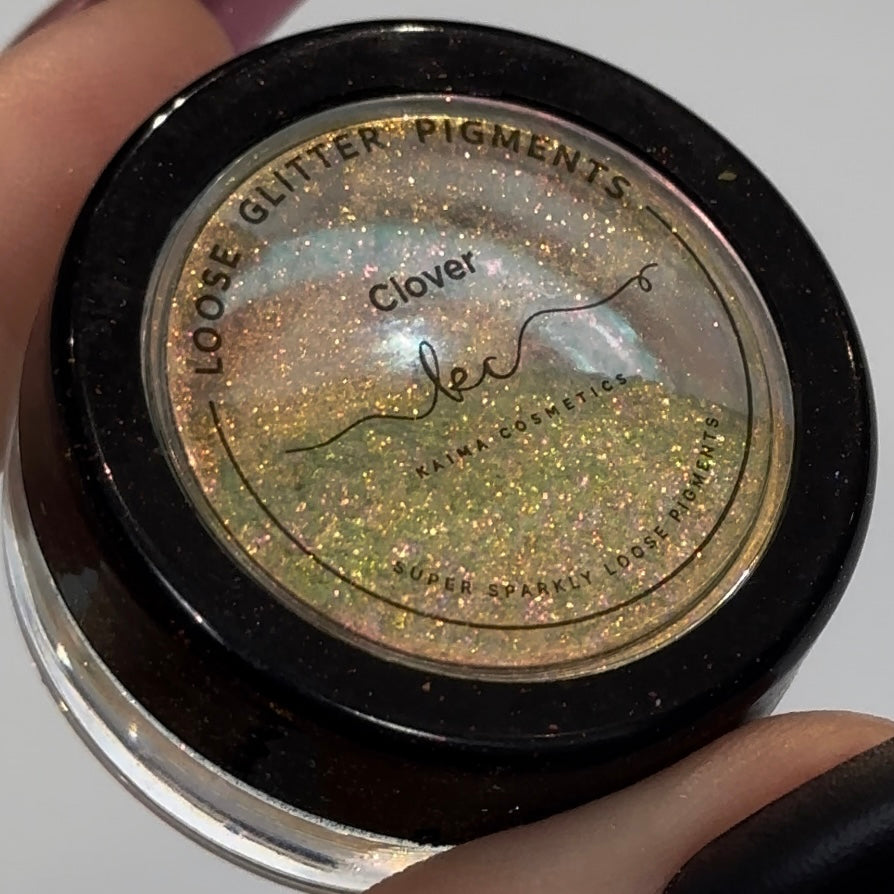Duochrome loose glitter pigment - Clover
