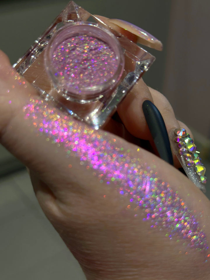Multichrome holographic loose glitter pigment powder - Fusion