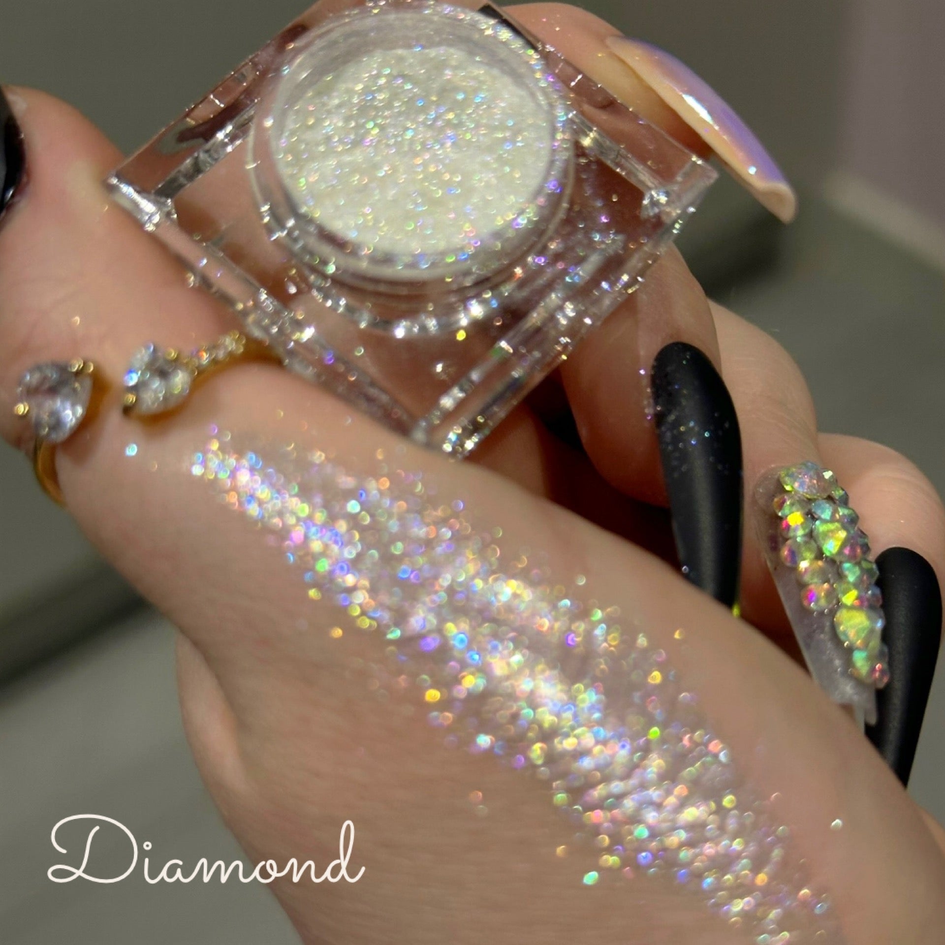 Rainbow glitter eyeshadow loose pigments