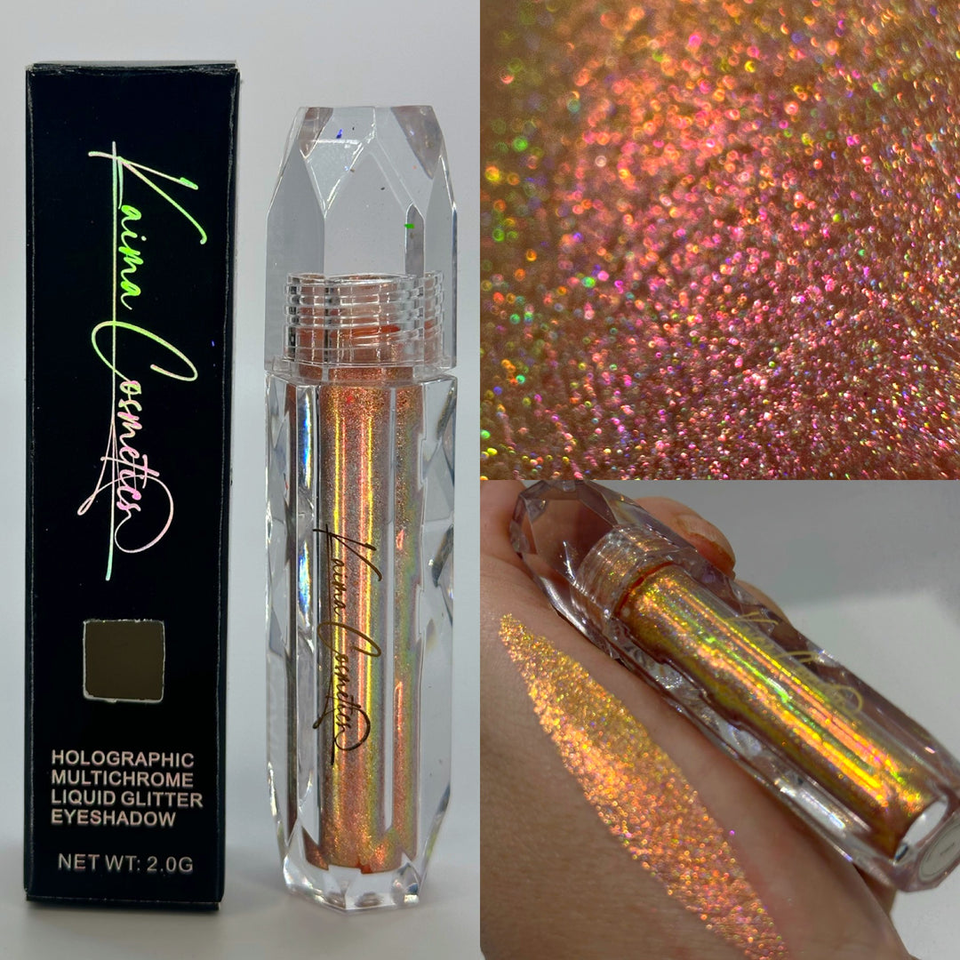 Holographic Multichrome Liquid Glitter Eyeshadow - Flare