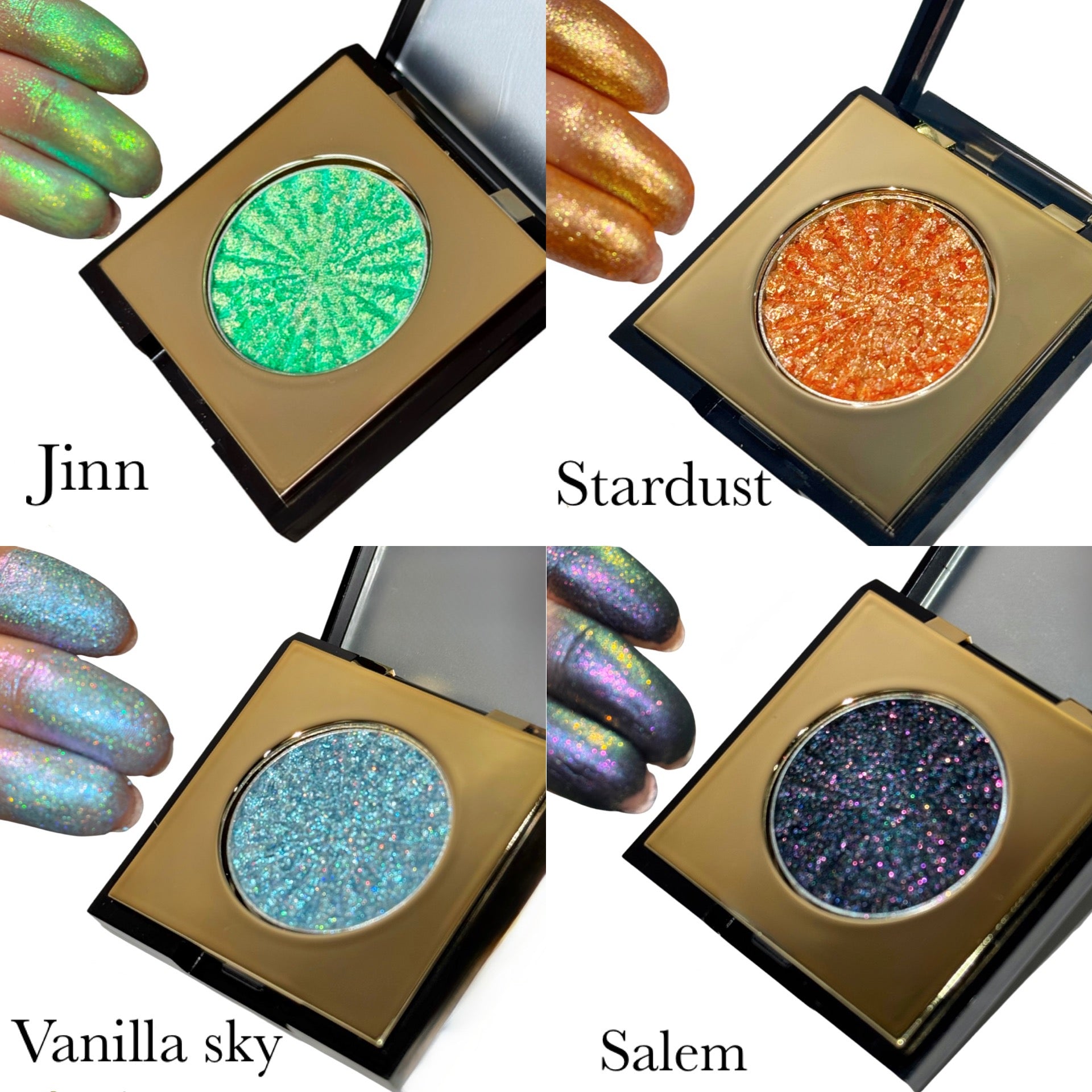 Mix & Match any 4 Pressed eyeshadows