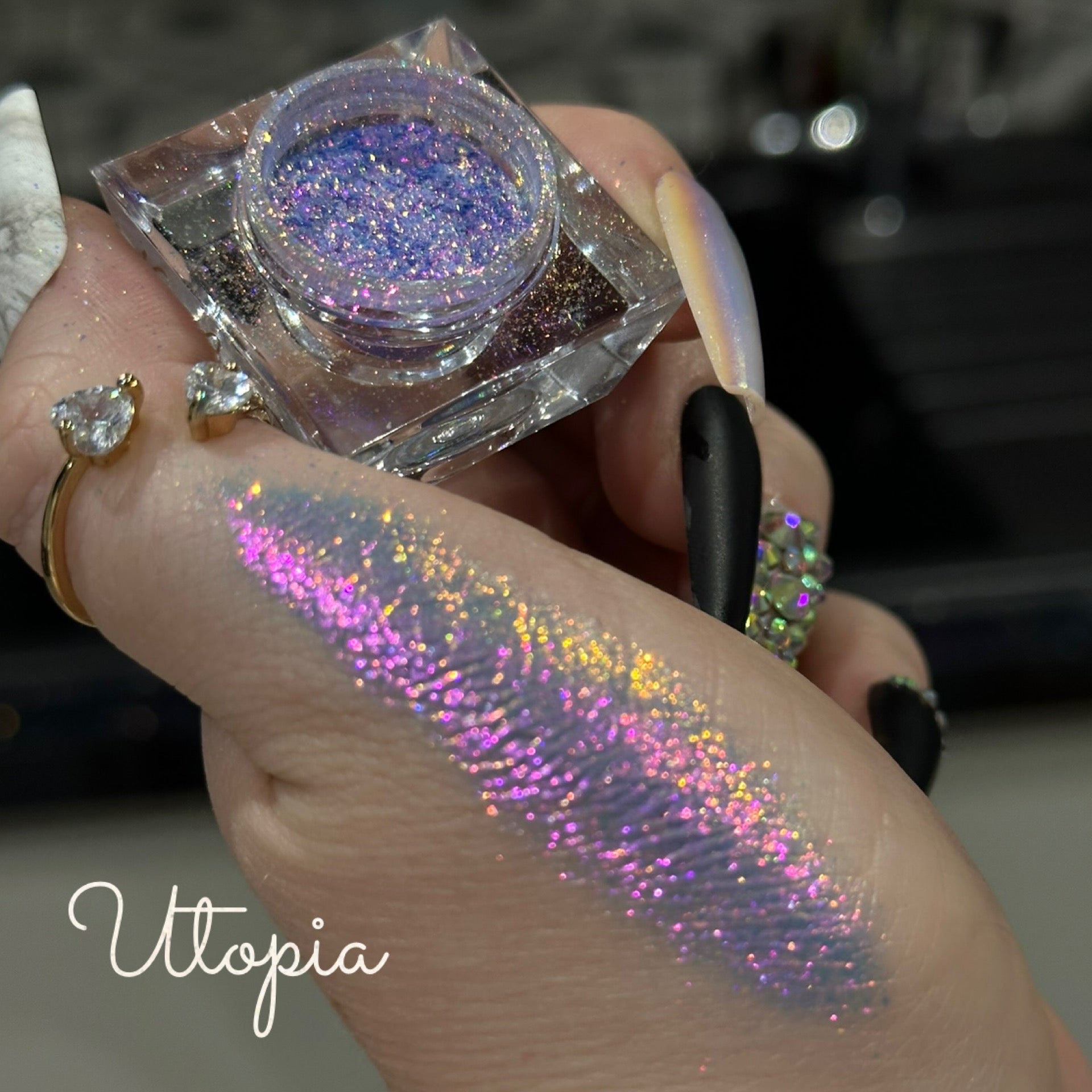 Multichrome loose glitter pigment powder - Utopia | Kaima Cosmetics