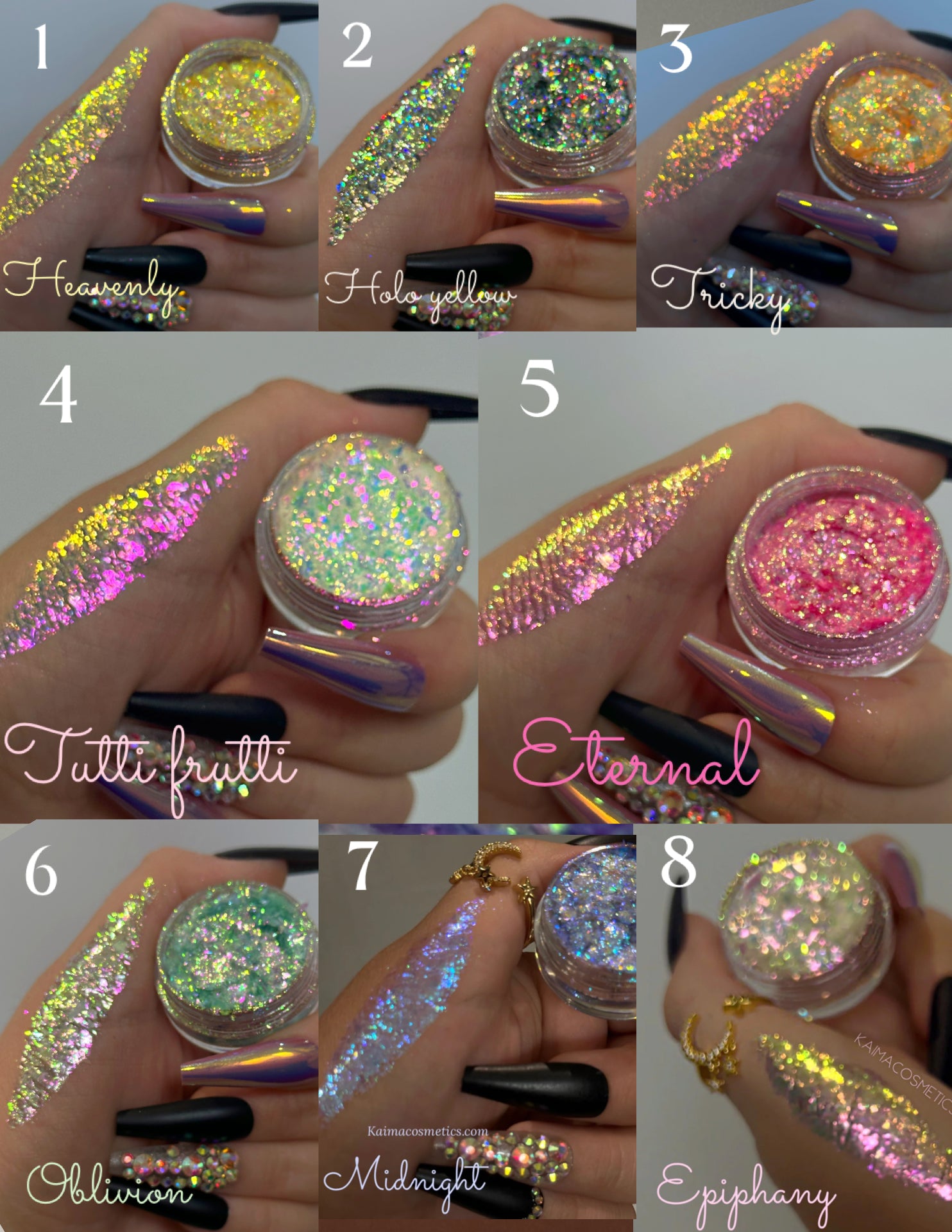 Mix & Match any 4 chameleon flakes ( Magic potion included )