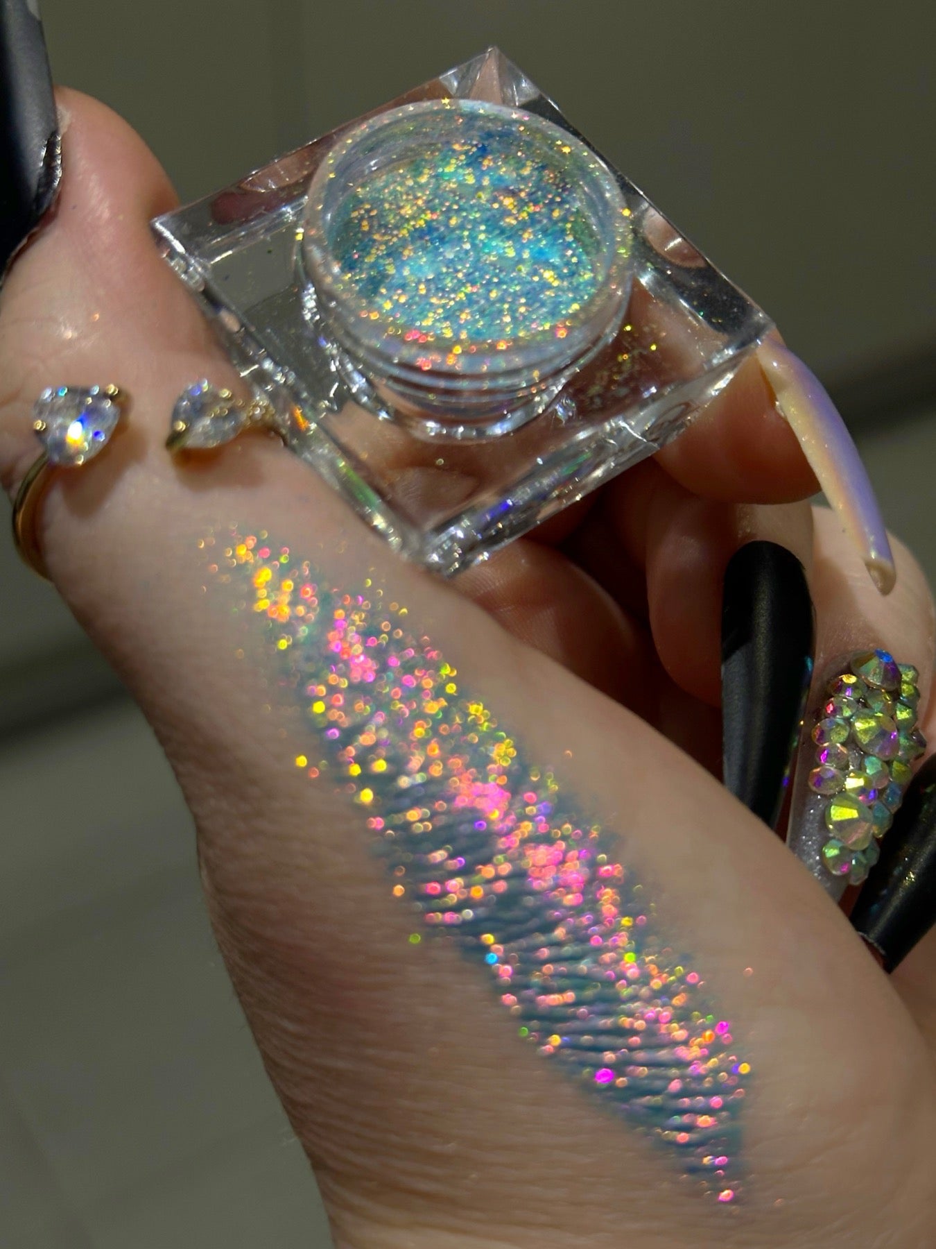 Multichrome glitter eyeshadow loose pigment powder