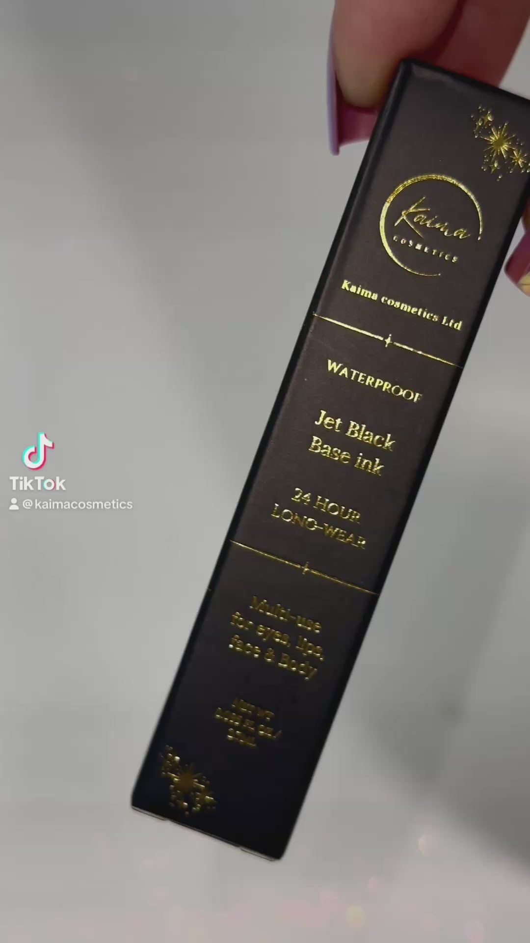 Black eyeshadow base