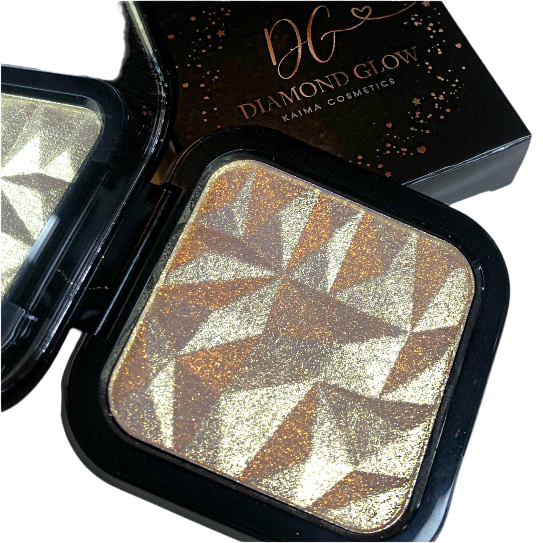 Diamond glow highlighter - Glistening gold