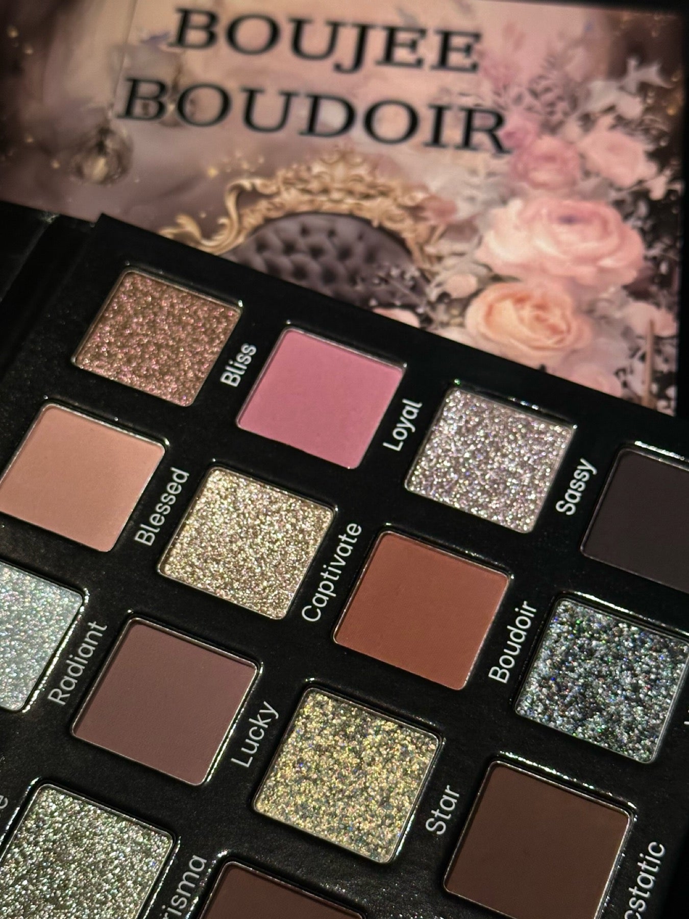 Boujee Boudoir Neutral Glam Eyeshadow Palette ( PRE ORDER )