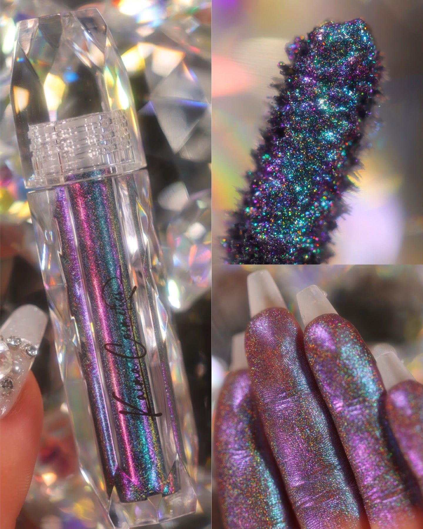 Holographic Multichrome Liquid Glitter Eyeshadow - Hypnotic