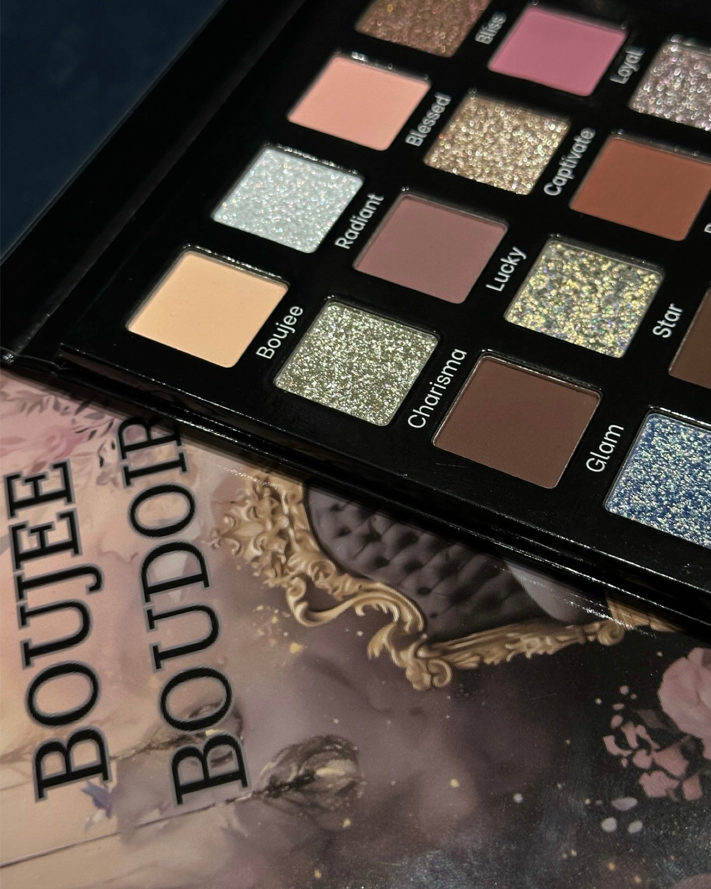 Boujee Boudoir Neutral Glam Eyeshadow Palette ( IN STOCK )