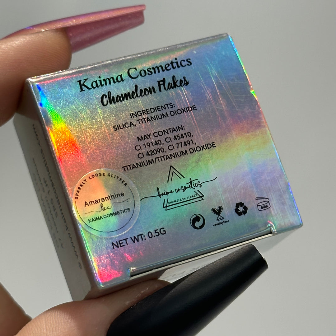 Chameleon Eyeshadow flakes - Galaxify – Kaima Cosmetics