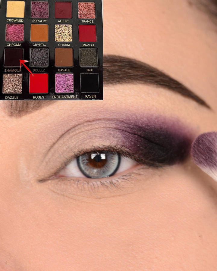 Eyeshadow palette tutorial 