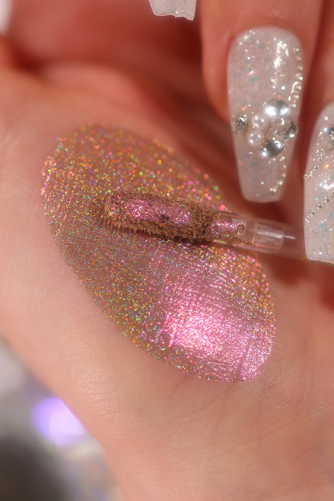 Multichrome Holographic Liquid Glitter Eyeshadow - Inferno