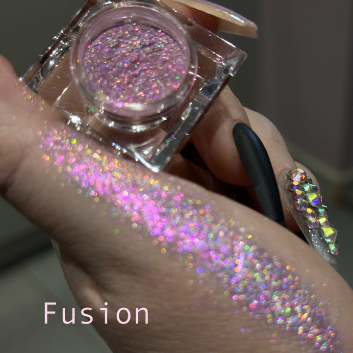 Choose any 4 Multichrome/holographic glitter pigments ( Glitstening pigment mix included )
