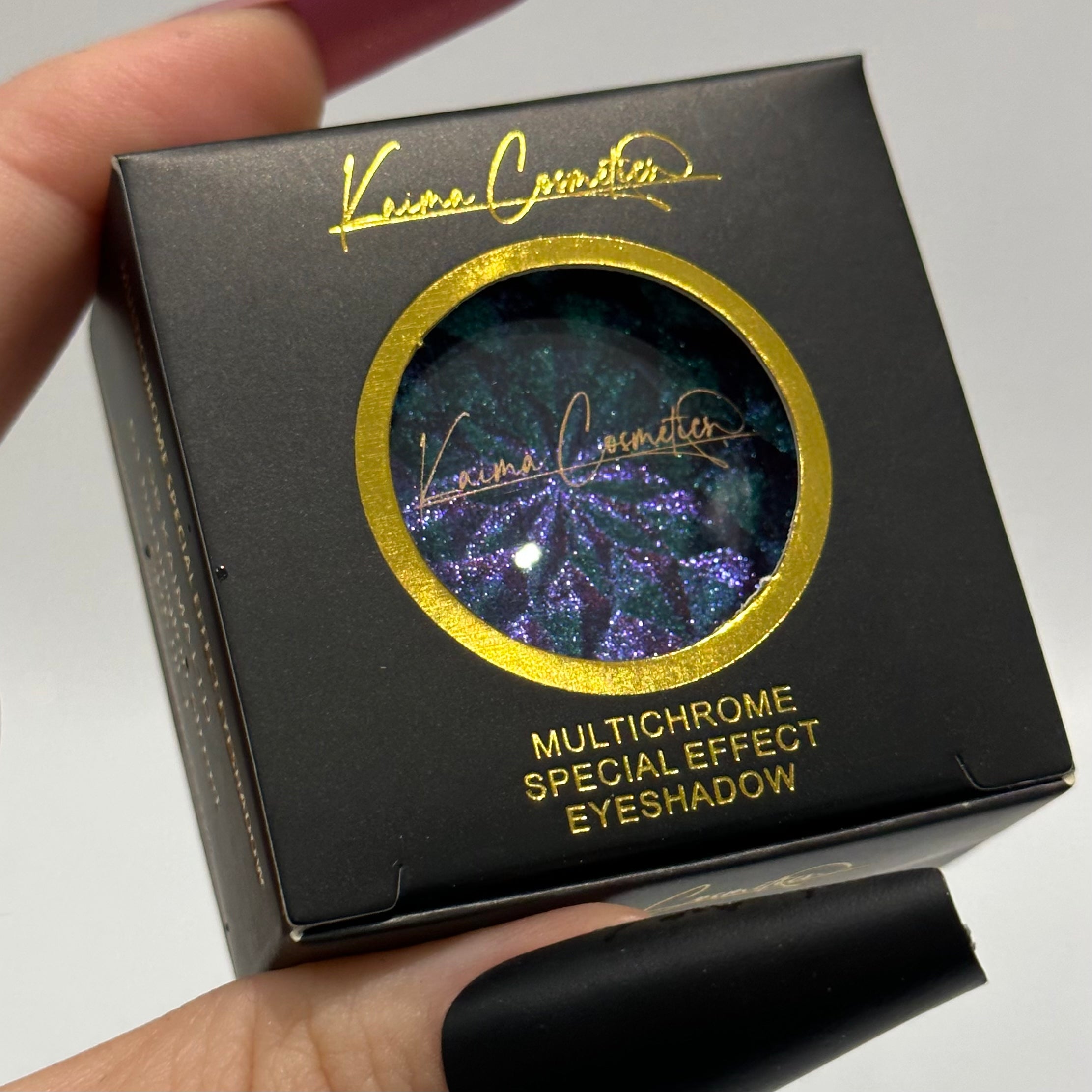 Luxury multichrome eyeshadow makeup