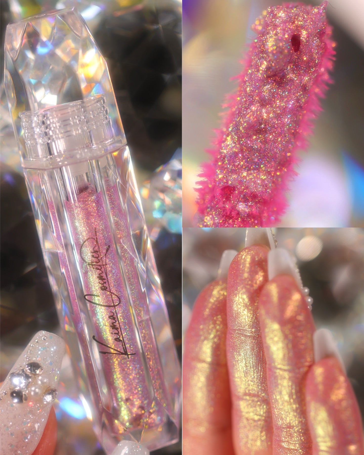 Holographic Multichrome Liquid Glitter Eyeshadow - Treasure