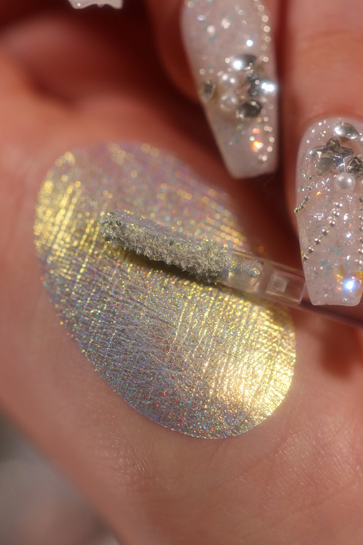 Holographic liquid glitter eyeshadow - Billionaire