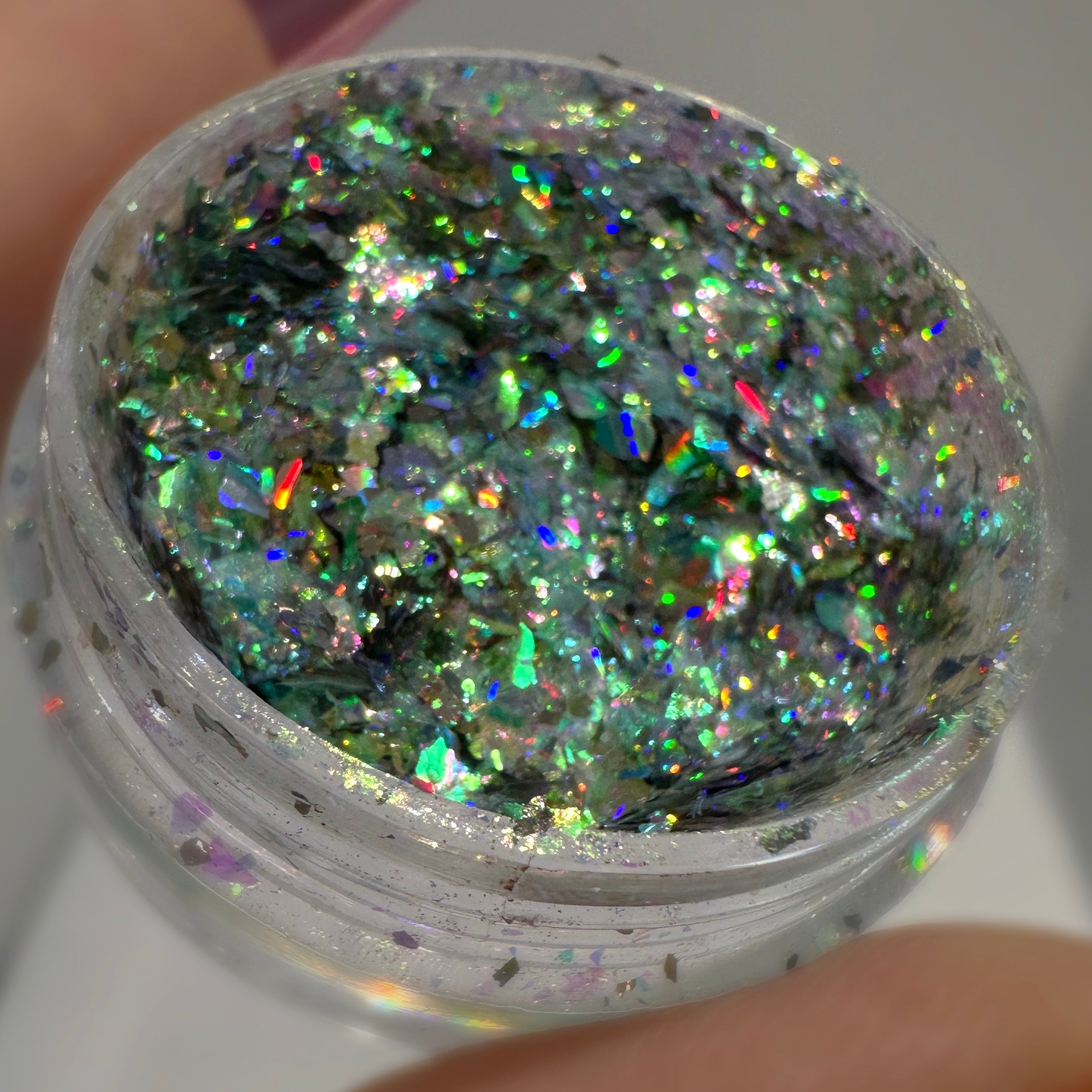 Chameleon eyeshadow flakes - Holo Yellow