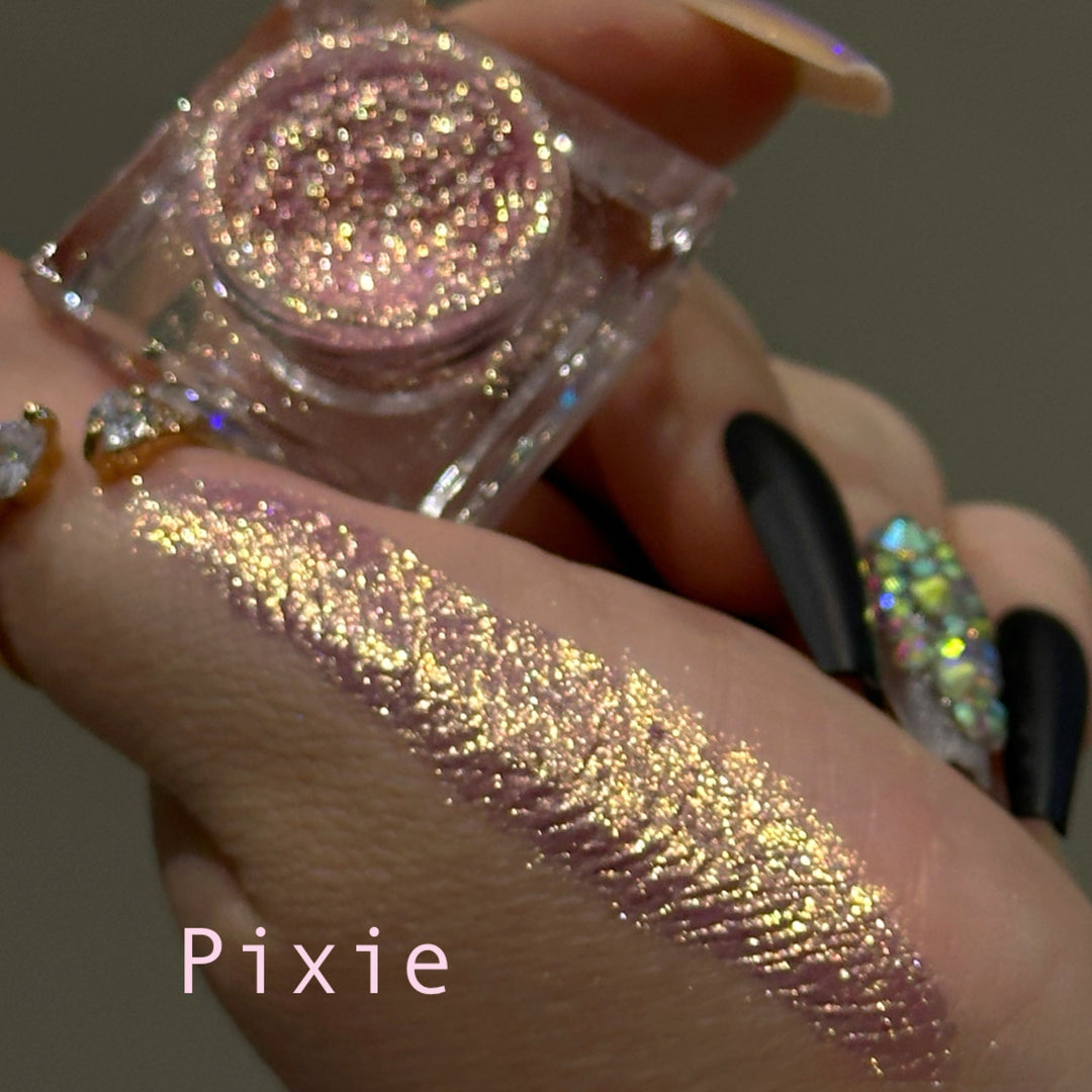 Choose any 4 glitter pigments ( Glistening pigment mix included  )