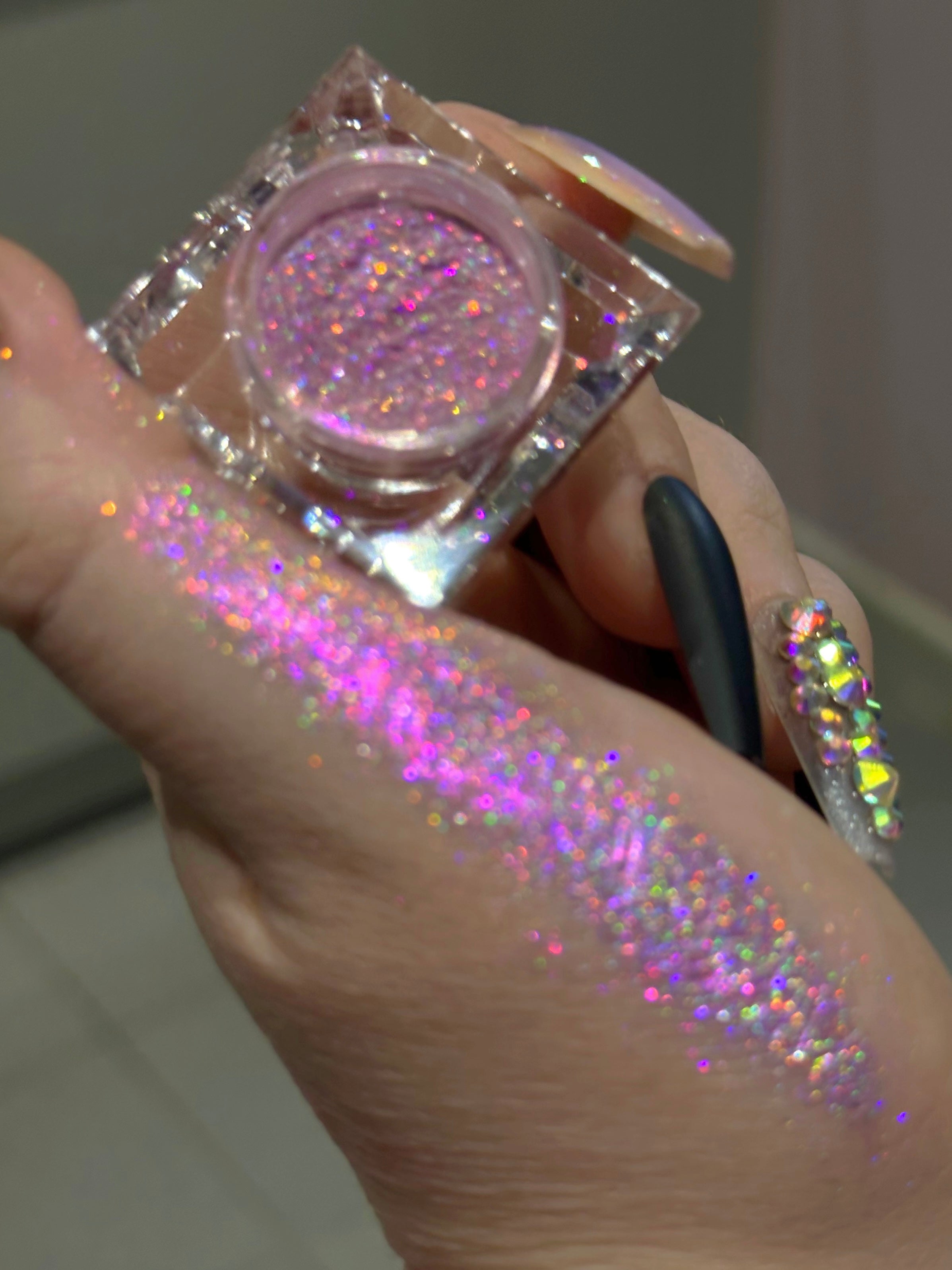 Multichrome holographic loose glitter pigment powder - Fusion