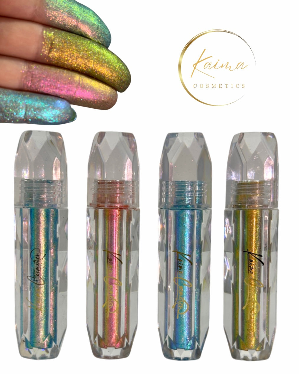 Multichrome liquid glitter eyeshadow gift bundle