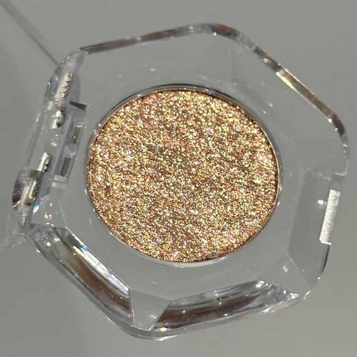 Bronze pressed glitter pigment eyeshadow 