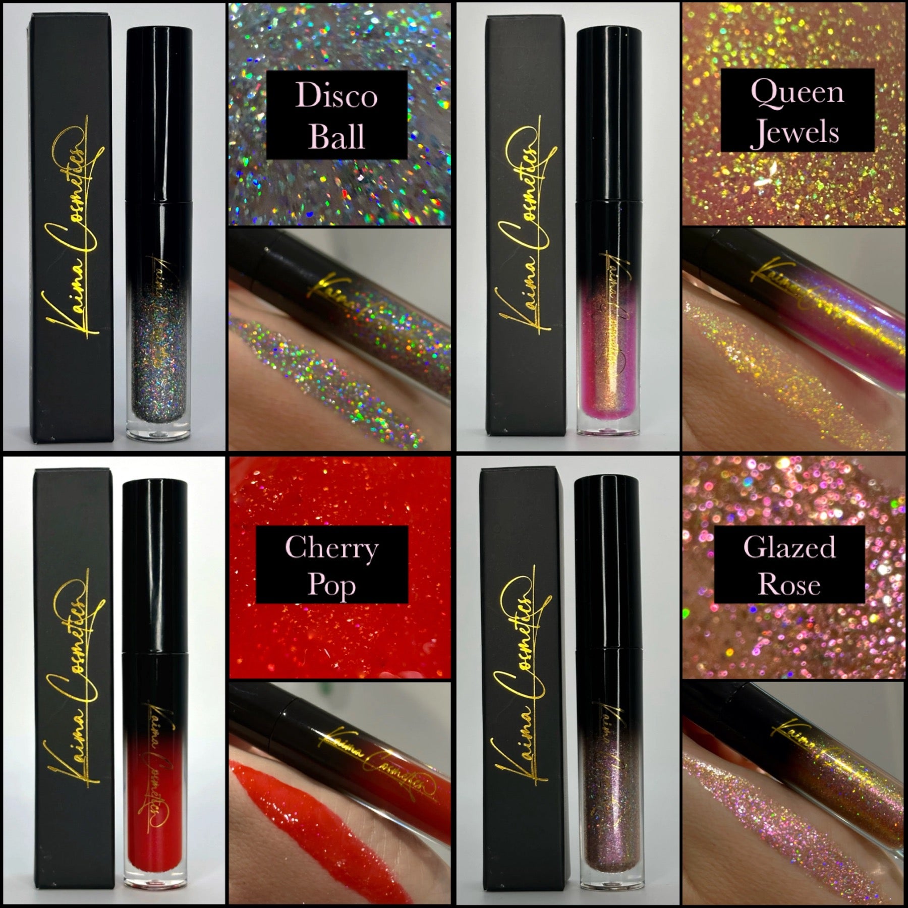 Choose any 4 Glitter Lipgloss ( PRE ORDER )