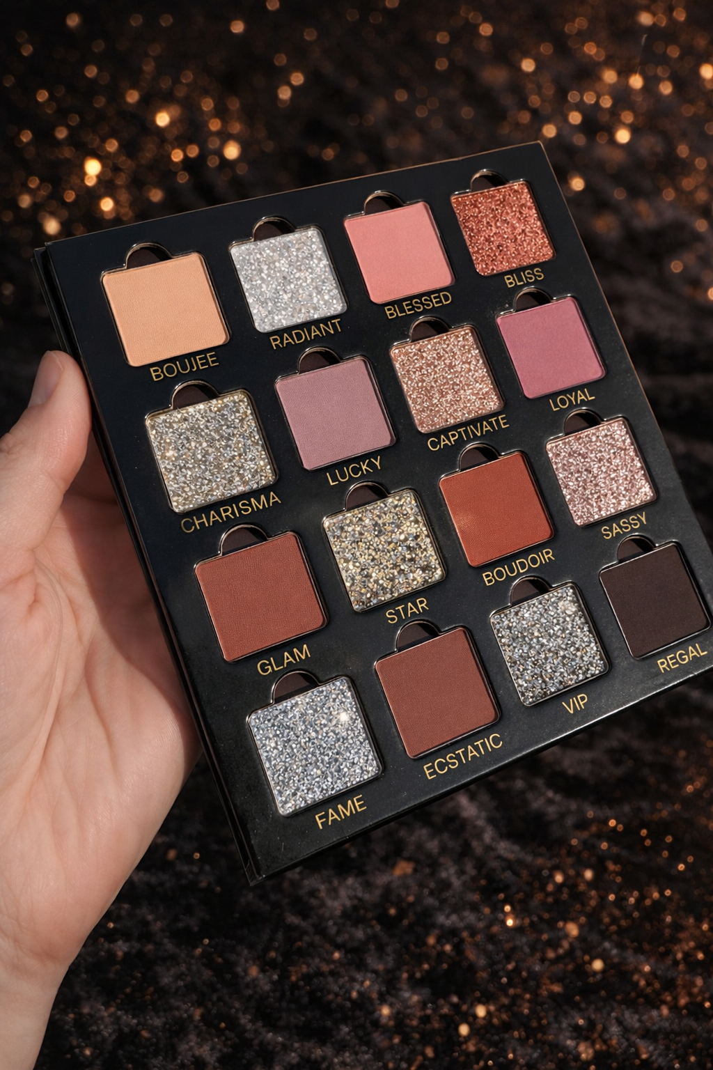 Boujee Boudoir Neutral Glam Eyeshadow Palette
