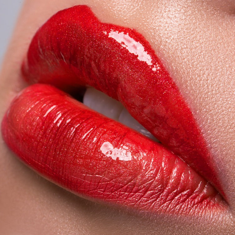 cherry red lipgloss 