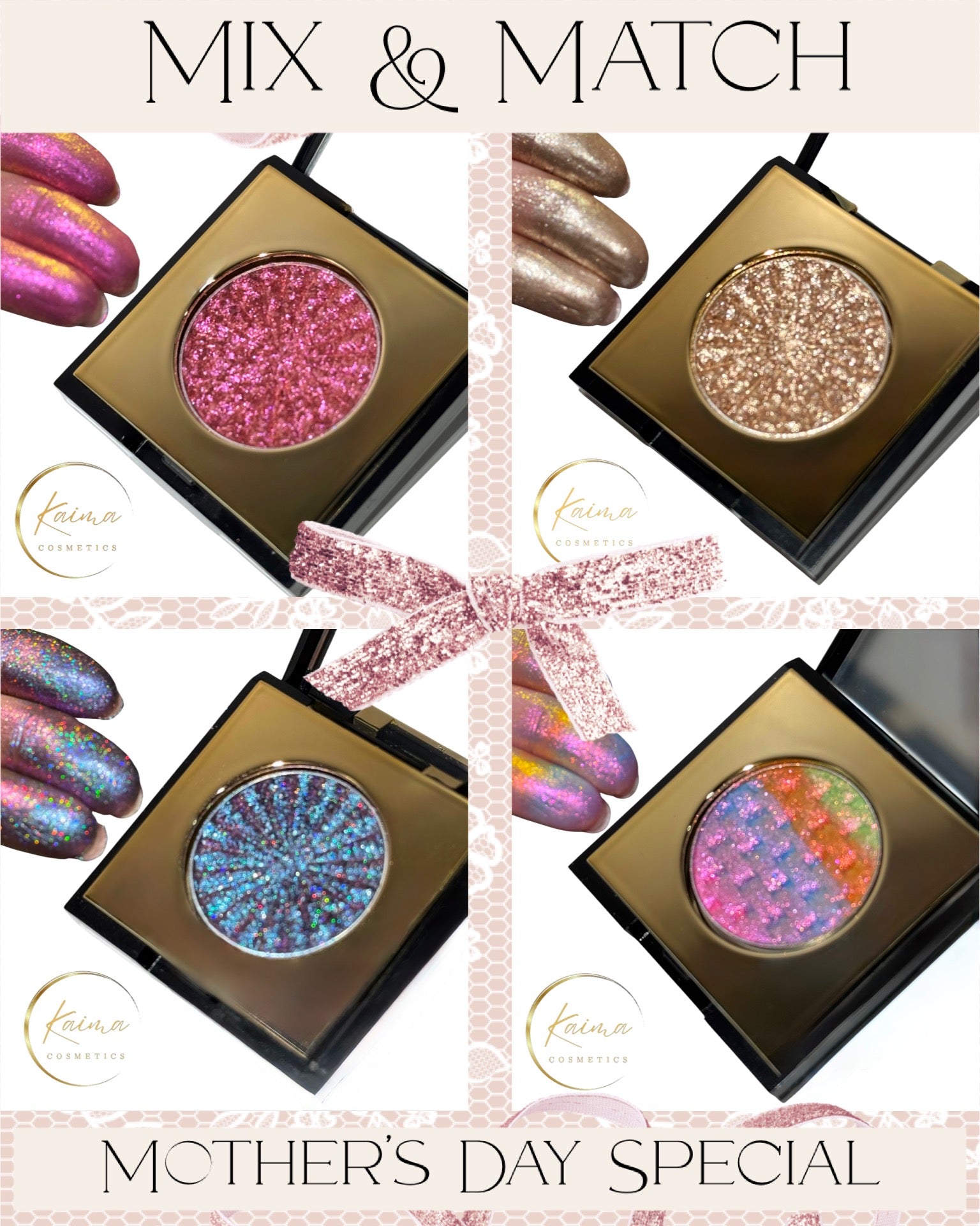 Mix & Match any 4 eyeshadows