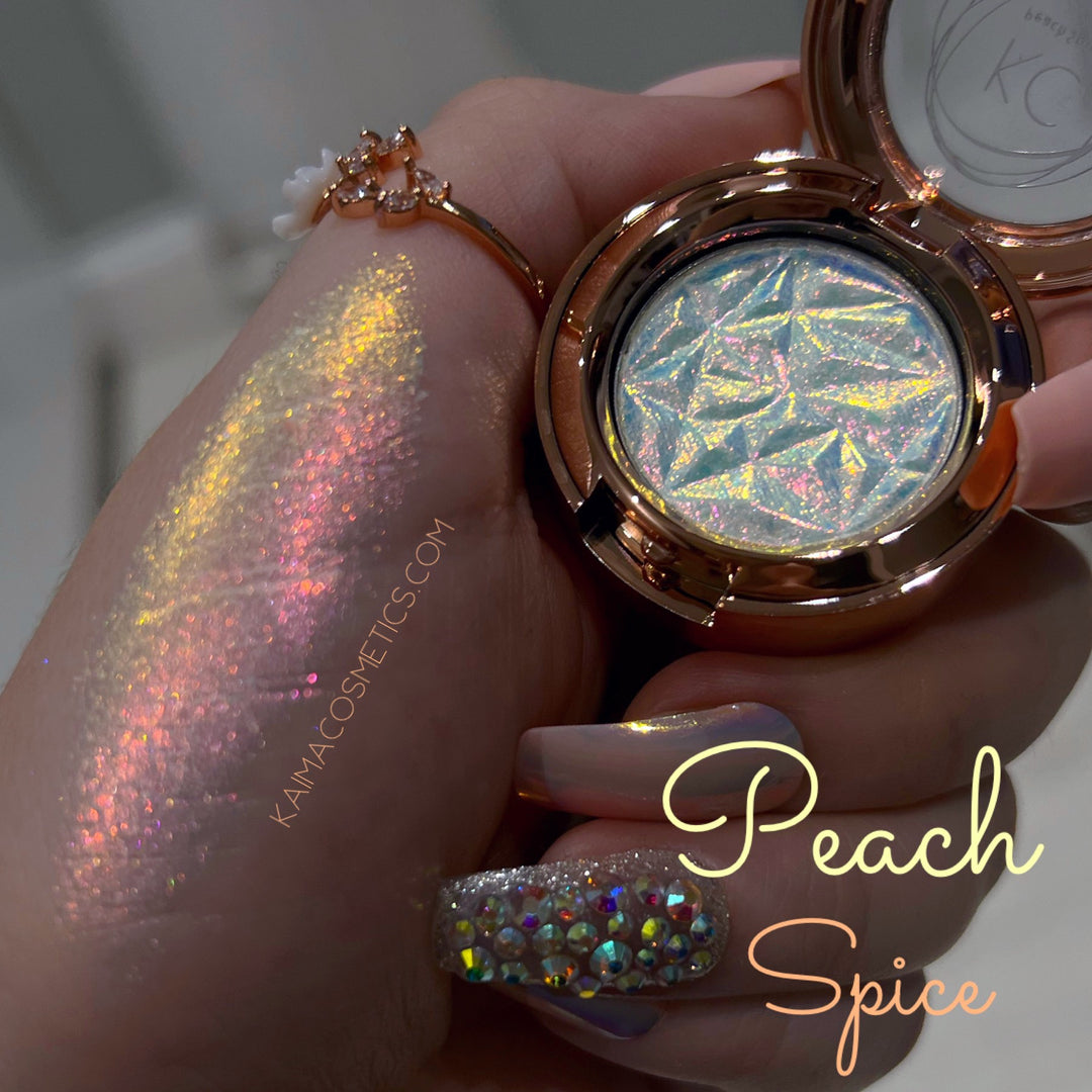 Pressed Duochrome foil eyeshadow - Peach spice